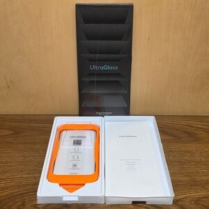 UltraGlass iPhone 15 Pro 6.1" Tempered Glass Screen Protector Install Frame New*